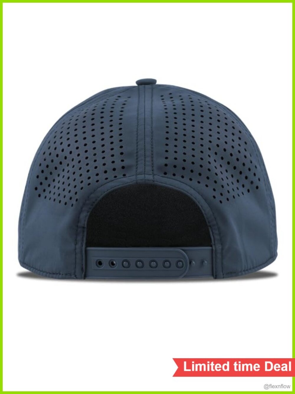 Performance Golf Dad Script Snapback Baseball Cap UPF 50+ - Picture 2 of 6